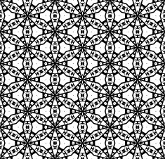 Black and white seamless pattern N59