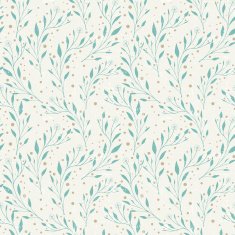 elegant seamless pattern with foliage elements