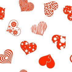Set of hearts N6