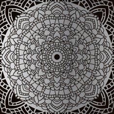 Silver mandala N5