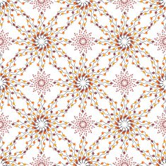 seamless pattern with floral elements N2
