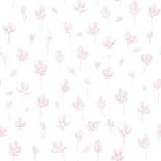 Watercolor floral seamless pattern Vector illustration N3