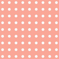 Retro floral patten in pastel tones