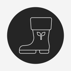 Rain boots line icon N14