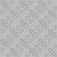 Arabic seamless ornament Vector illustration