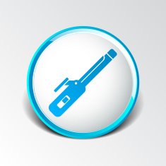 hair products theme curlers elements beauty icon N8