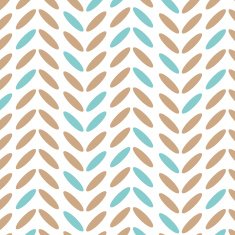 Seamless Geometric Color Tile Vector Pattern Background Wallpape
