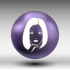 Woman face fashion girl beauty illustration vector N14