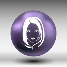 Woman face fashion girl beauty illustration vector N17