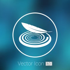 icon vector fabric button isolated soft white symbol N2