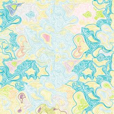Vintage abstract rounds pattern background