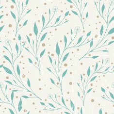 elegant seamless pattern with foliage elements N2