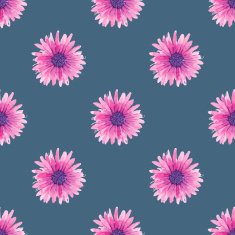 Watercolor seamless floral pattern N4