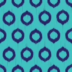 Vector seamless ikat pattern N11