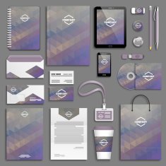 Corporate identity template set N40