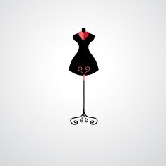 icon mannequin on a white background