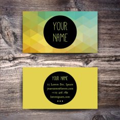 Business Card Template N34