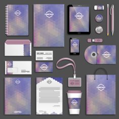 Corporate identity template set N67