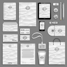 Corporate identity template set N74
