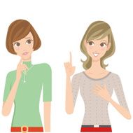 Conversation woman