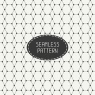 Geometric monochrome abstract seamless polygon pattern Optical illusion effect N6