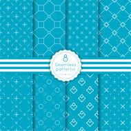 vector seamless pattern N117
