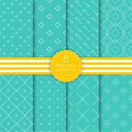 vector seamless pattern N119