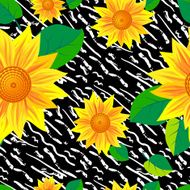 Hand drawn painted seamless pattern N3
