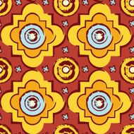 Seamless byzantine style background