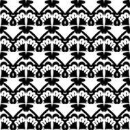 Black and white seamless pattern N66