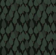 Autumn tree seamless vector pattern