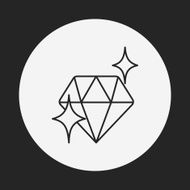 diamond line icon N9