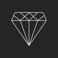 diamond line icon N12