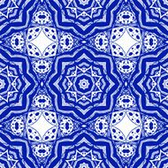 Abstract seamless pattern in arabic style vector background