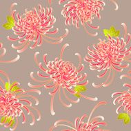 Japanese flower material N5