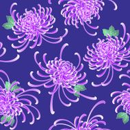 Japanese flower material N7