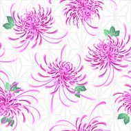 Japanese flower material N8
