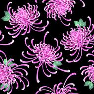 Japanese flower material N9