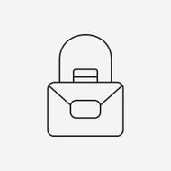 purse line icon N18