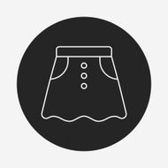 skirts line icon N10
