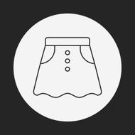 skirts line icon N12