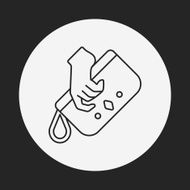 purse line icon N21