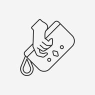 purse line icon N22