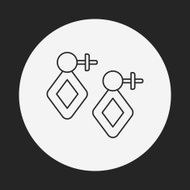 earring line icon N7