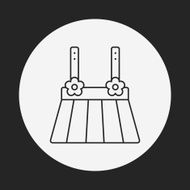 skirts line icon N16