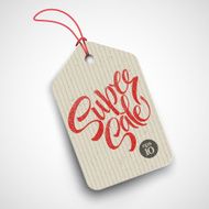 Super Sale lettering with sale labels N2