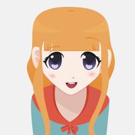 Manga Girl Illustration N3