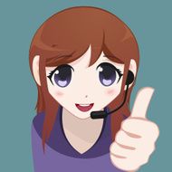 Manga Girl Illustration N7