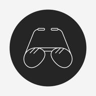 glasses line icon N14