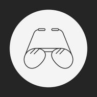 glasses line icon N16